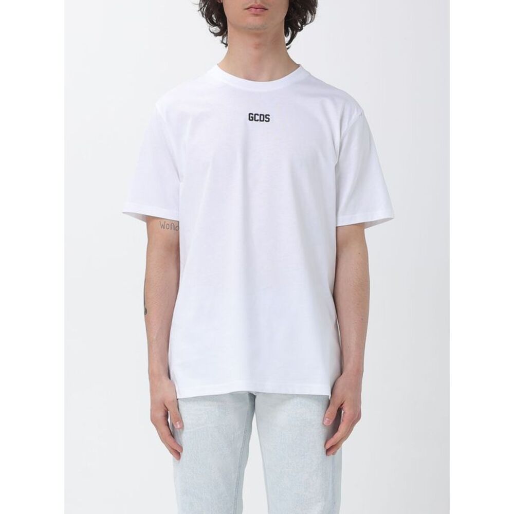 Cotton T-Shirt With Logo Gcds